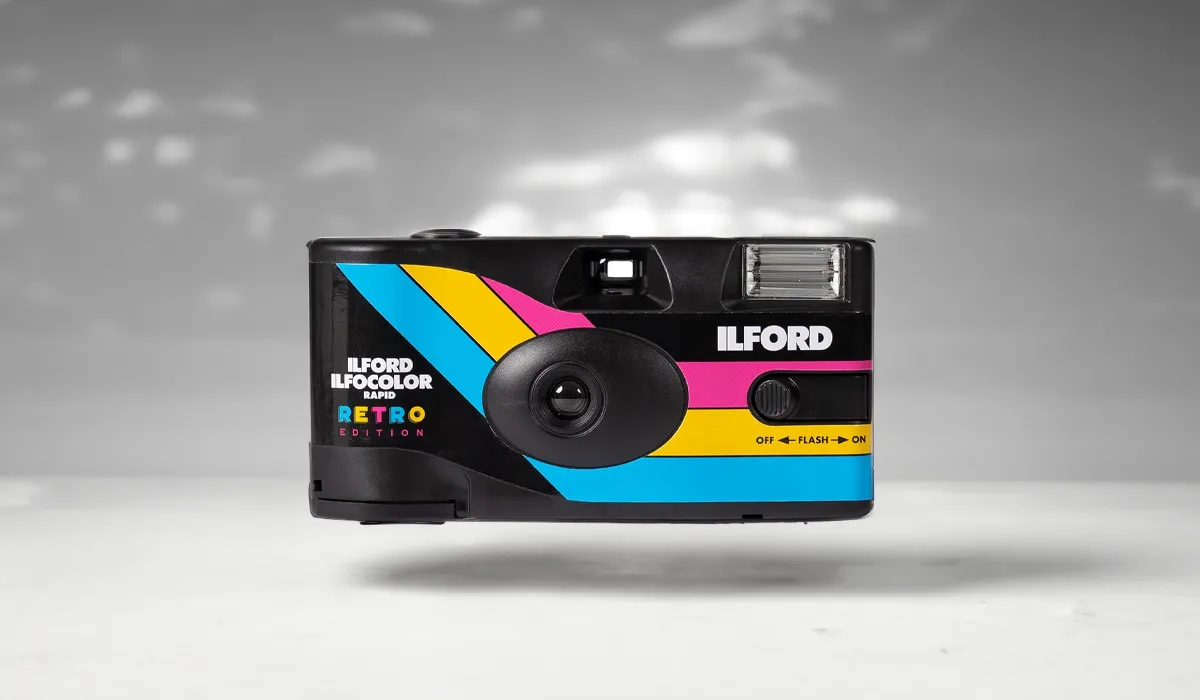 ilford ilfocolor rapid retro single use camera